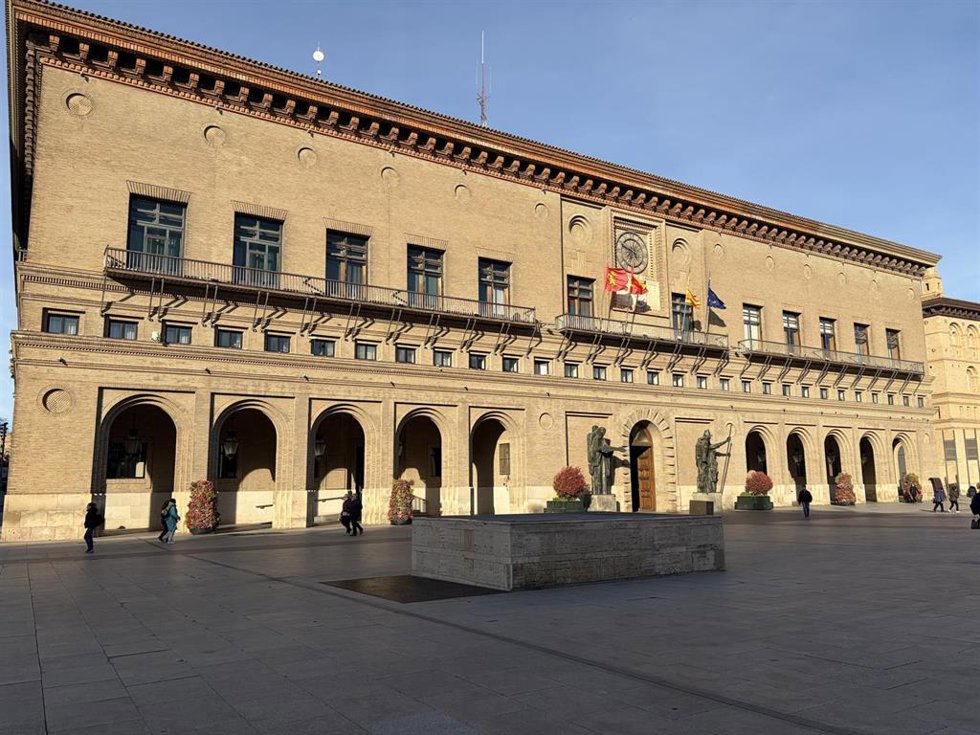 Archivo - Ayuntamiento de Zaragoza, sede del Consistorio