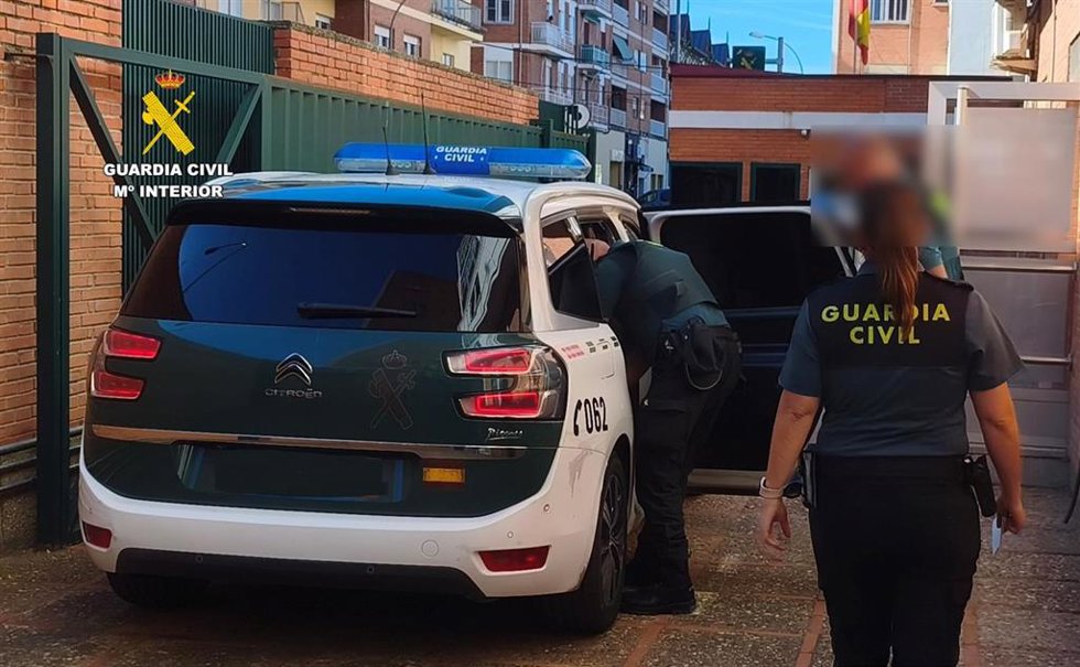 Imagen de la operación facilitada por la Guardia Civil.