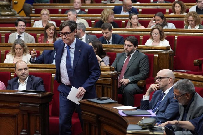 El president de la Generalitat, Salvador Illa