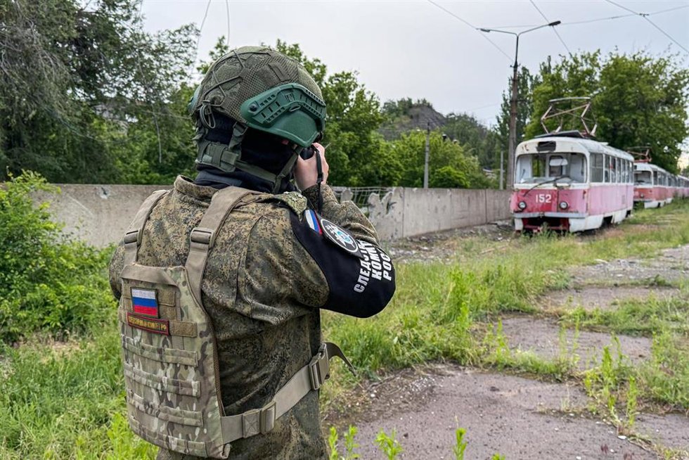 Archivo - Imagen de archivo de un militar ruso.