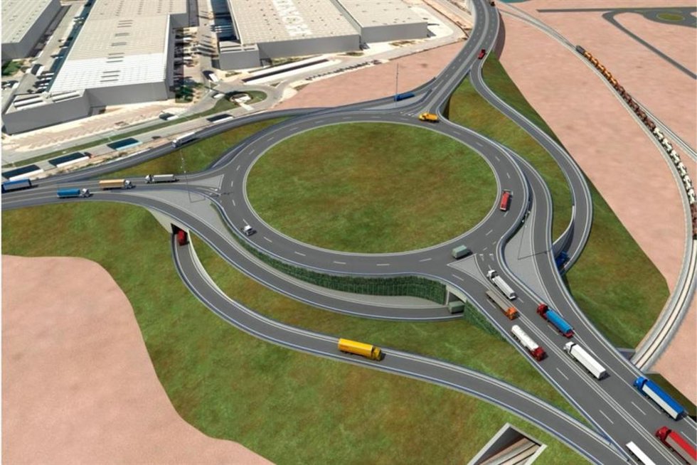 Imagen virtual de la futura infraestructura