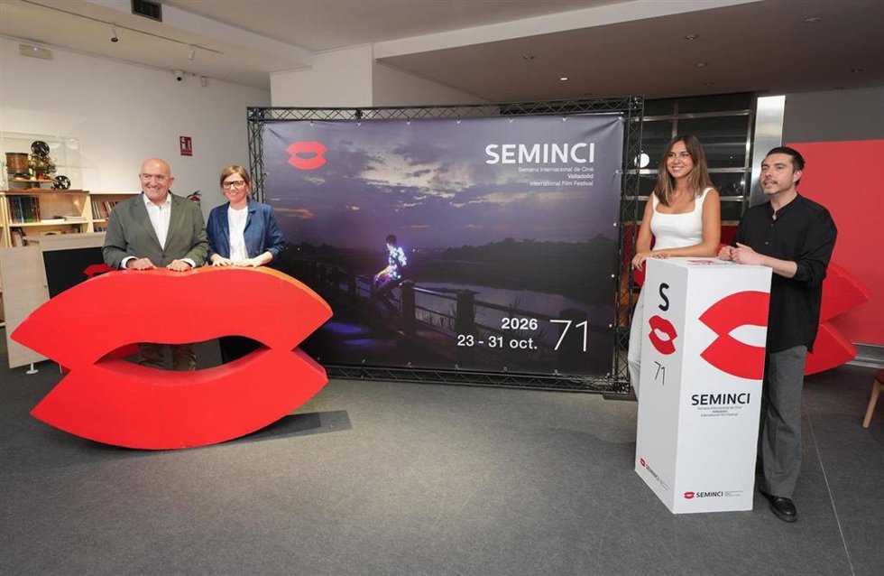 Presentación del cartel de la 71 edición de Seminci, protagonizada por una fotografía de Apuchatpong Weerasethakul.
