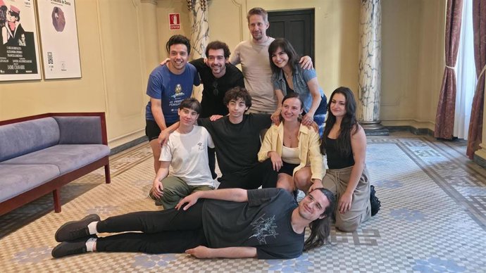 Ocho actores en formación de varias comunidades participan en un taller de teatro del ciclo 'Barroco a escena' en Avilés