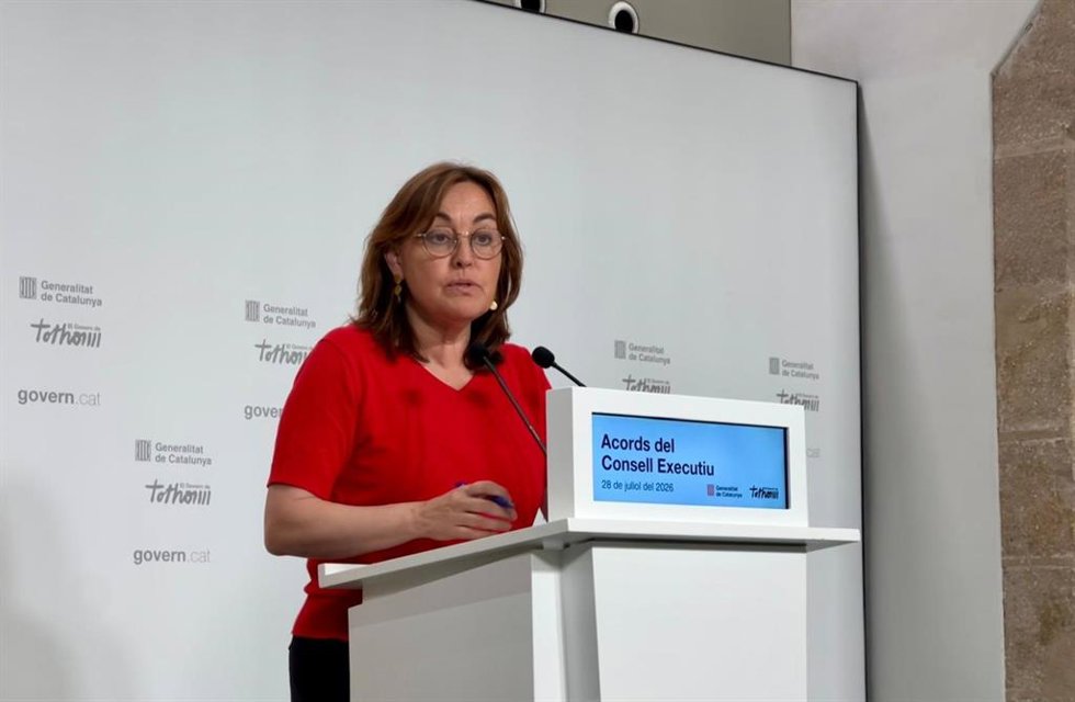 La consellera de Territorio, Vivienda y Transición Ecológica y portavoz de la Generalitat, Sílvia Paneque