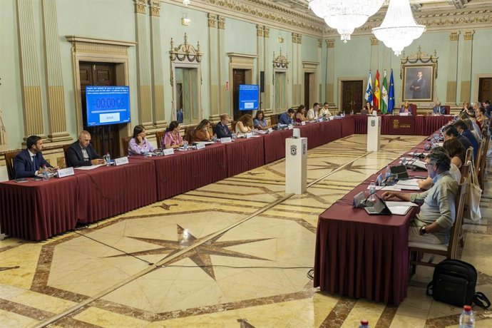 Pleno del Ayuntamiento de Huelva.