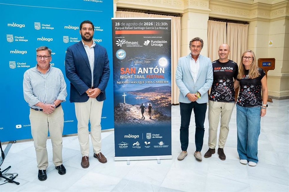 Presentación de la 'San Antón Night Trail'