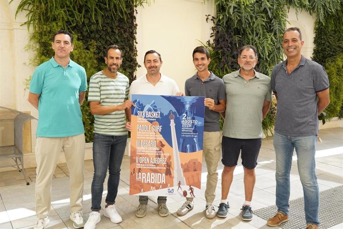 Presentación en la Diputación de la jornada deportiva con motivo del 3 de agosto.