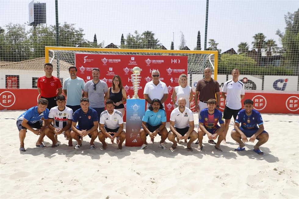 Celebración de la X Copa Federación Masculina de Fútbol Playa