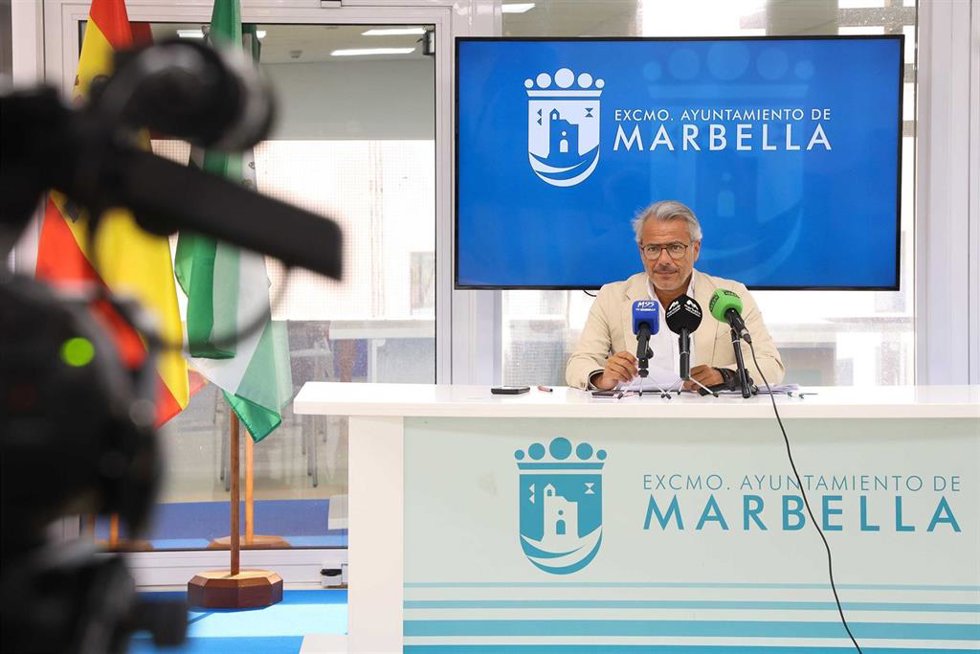 El concejal de Urbanismo, Industria y Vía Pública de Marbella, José Eduardo Díaz.