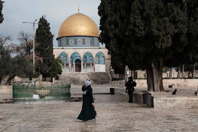 Archivo - Arxiu - La Cúpula de la Roca en l'Esplanada de les Mesquites de Jerusalem.