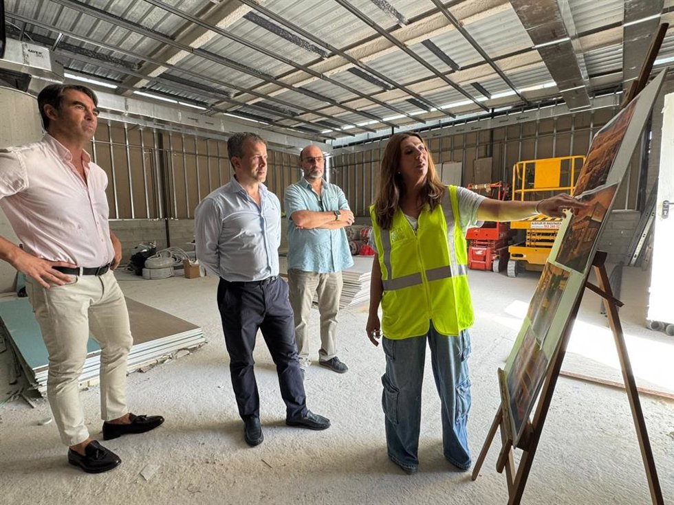 Visita a la futura zona de restauración del Parque Comercial Victoria Park