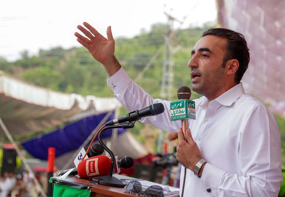 El líder del Partido Popular de Pakistán (PPP), Bilawal Bhutto Zardari