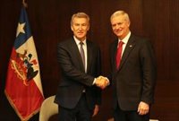 Feijóo se reúne con Kast y Noboa en su visita a Perú para la toma de posesión de Fujimori