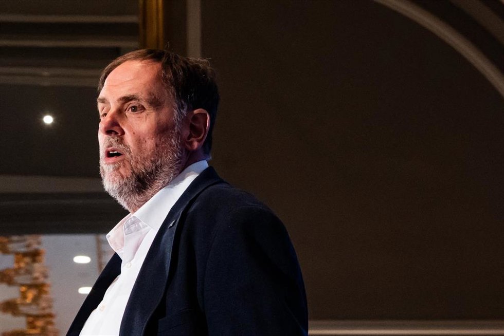El presidente de ERC, Oriol Junqueras.