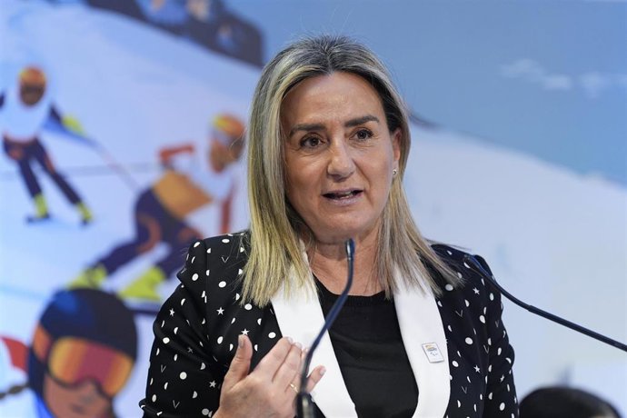 Archivo - Milagros Tolón, durante un evento.