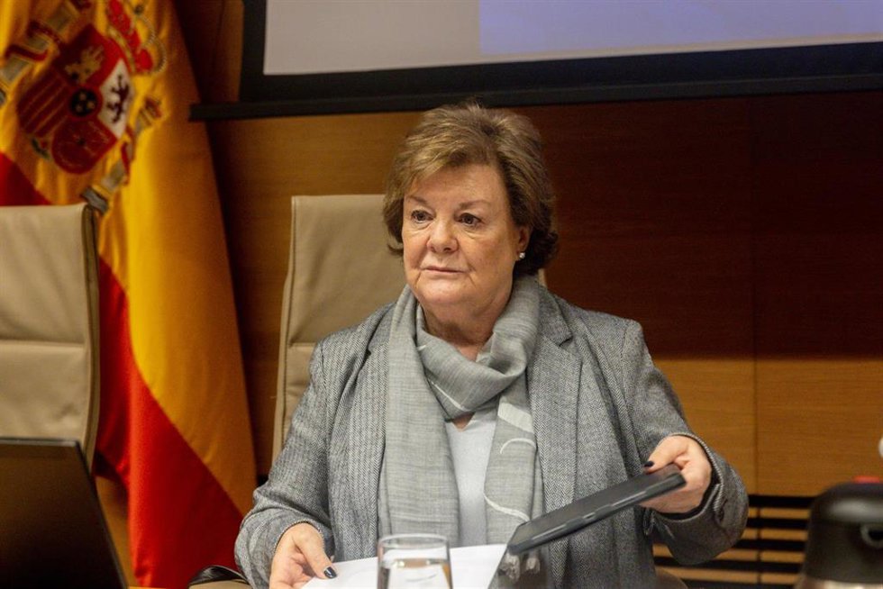 Archivo - La presidenta del Tribunal de Cuentas, Enriqueta Chicano, comparece en la Comisión Mixta para las relaciones con el Tribunal de Cuentas, en el Congreso de los Diputados, a 19 de diciembre de 2024, en Madrid (España).