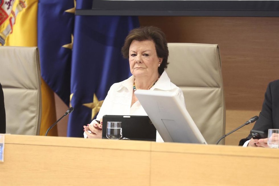 Archivo - La presidenta del Tribunal de Cuentas, Enriqueta Chicano.