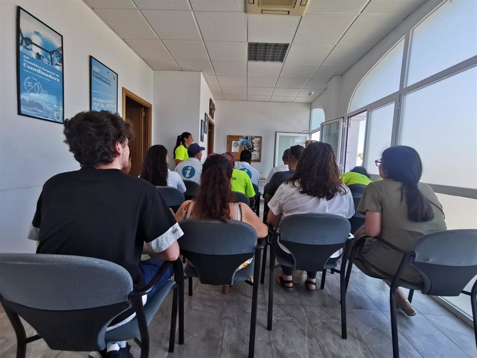 Asamblea de los trabajadores de Baleària.