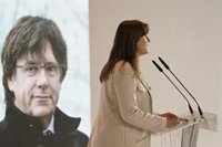 Puigdemont celebra el indulto del Gobierno a Borràs: "Es un alivio y motivo de alegría"