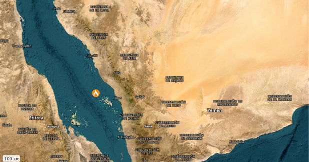 Registrado un nuevo incidente en el sur del mar Rojo, frente a las costas de Arabia Saudí