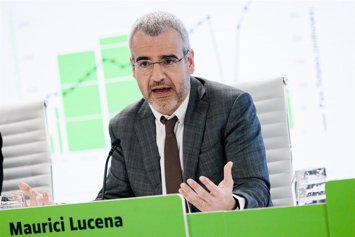 Archivo - El  presidente y consejero delegado de Aena, Maurici Lucena,  en la sede de Aena, a 18 de febrero de 2026, en Madrid (España)
