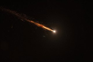 Archivo - Imagen de archivo de un misil lanzado por Irán sobre Tel Aviv, en Israel.
