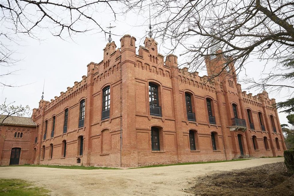 Archivo - Fachada del Palacio de la Quinta de Torre Arias, a 3 de marzo de 2026, en Madrid (España). Las entidades vecinales de Madrid rechazan que el Palacio de la Quinta de Torre Arias se destine a un centro formativo del Banco de España. Consideran que