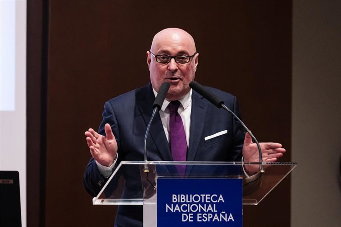 Archivo - El presidente de la Cambra del Llibre, Daniel Fernández