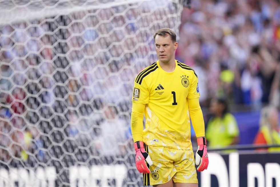 El portero internacional alemán Manuel Neuer en el pasado Mundial de fútbol de 2026.