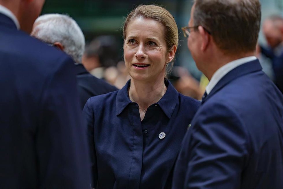 Archivo - La Alta Representante de la UE, Kaja Kallas, en una cumbre con los ministros de Exteriores de la UE.