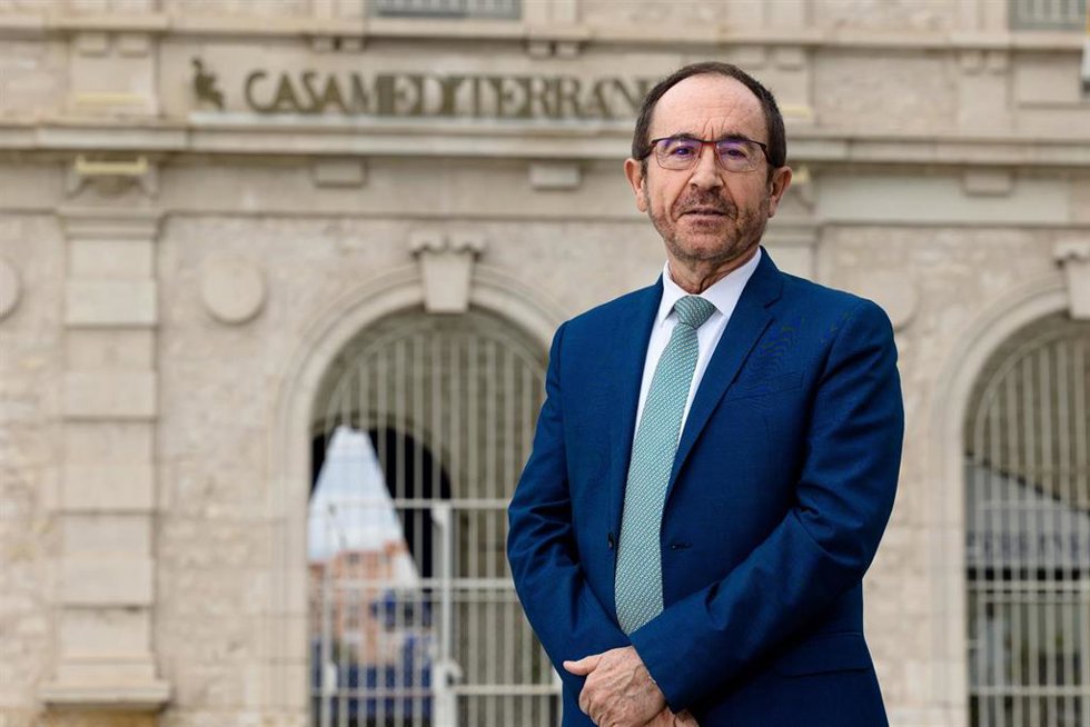 Archivo - El director general de Casa Mediterráneo, Andrés Perelló, en una imagen de archivo