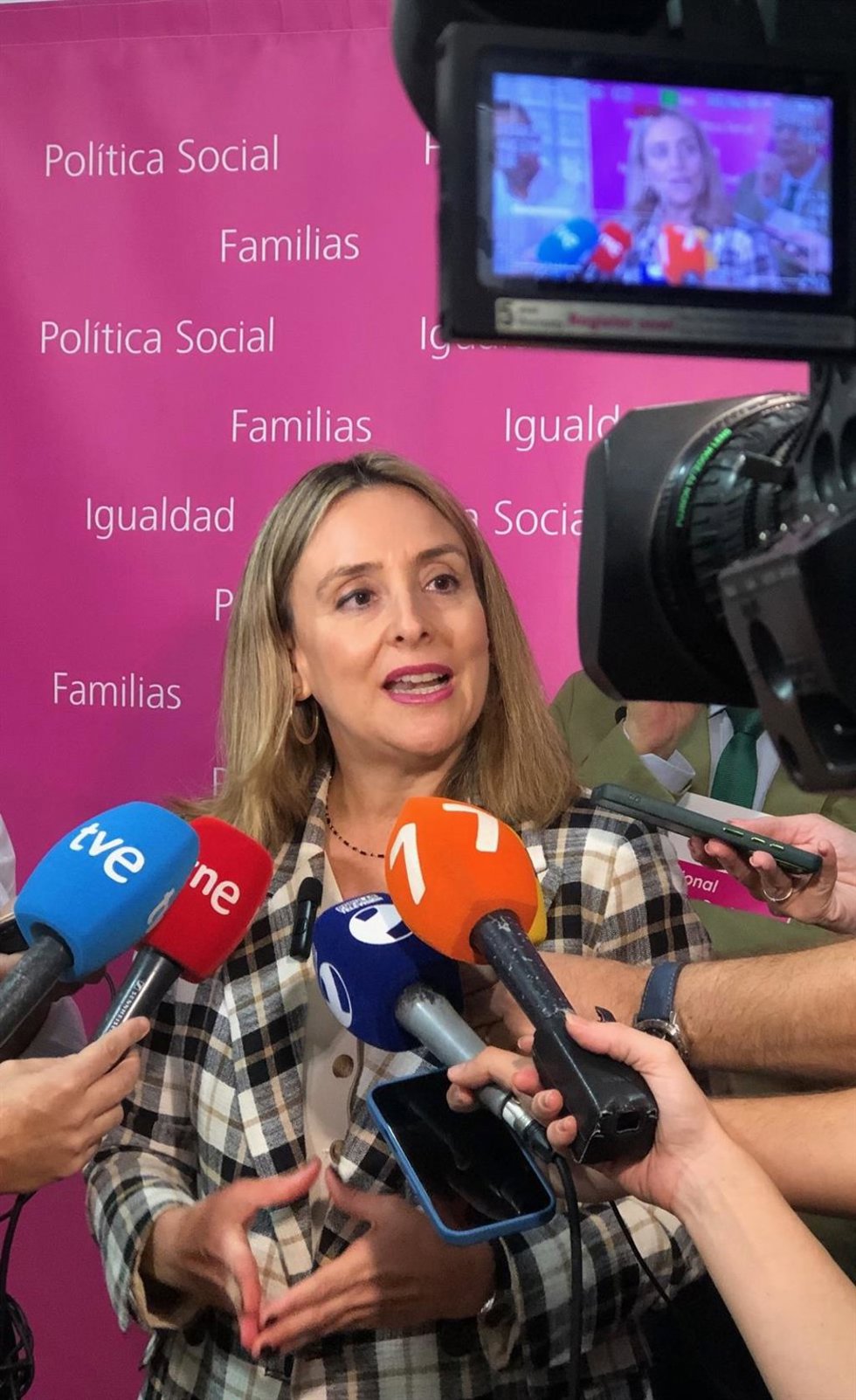 Archivo - La consejera de Política Social, Familias e Igualdad, Conchita Ruiz