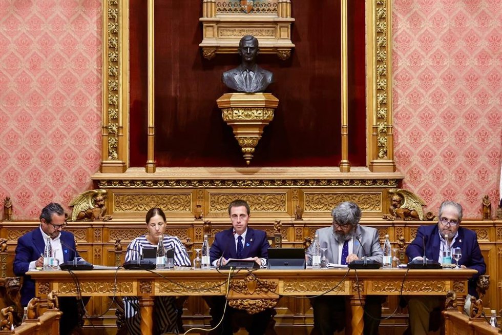El pleno del Consell de Mallorca de este 29 de julio de 2026, en Palma