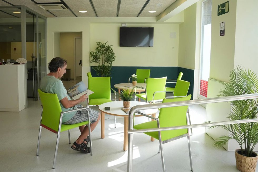 Interior del refugio climático