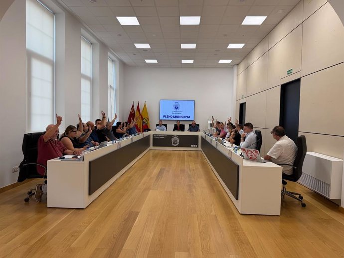 Momento votación Pleno Archena