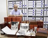 Foto: Bermúdez de Castro dona su archivo científico al Centro de Investigación Emiliano Aguirre de la Fundación Atapuerca