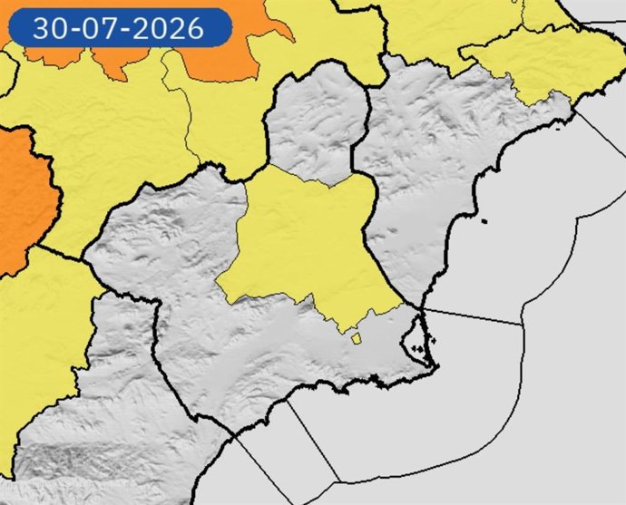 Aviso amarillo por altas temperaturas en la Vega del Segura
