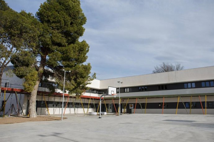 Pario del Instituto 'El Cierzo' de Ribaforada.