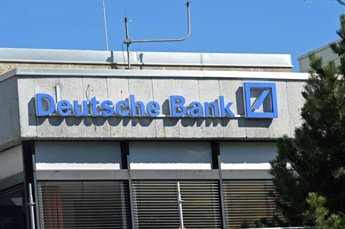 Archivo - Logo de Deutsche Bank.