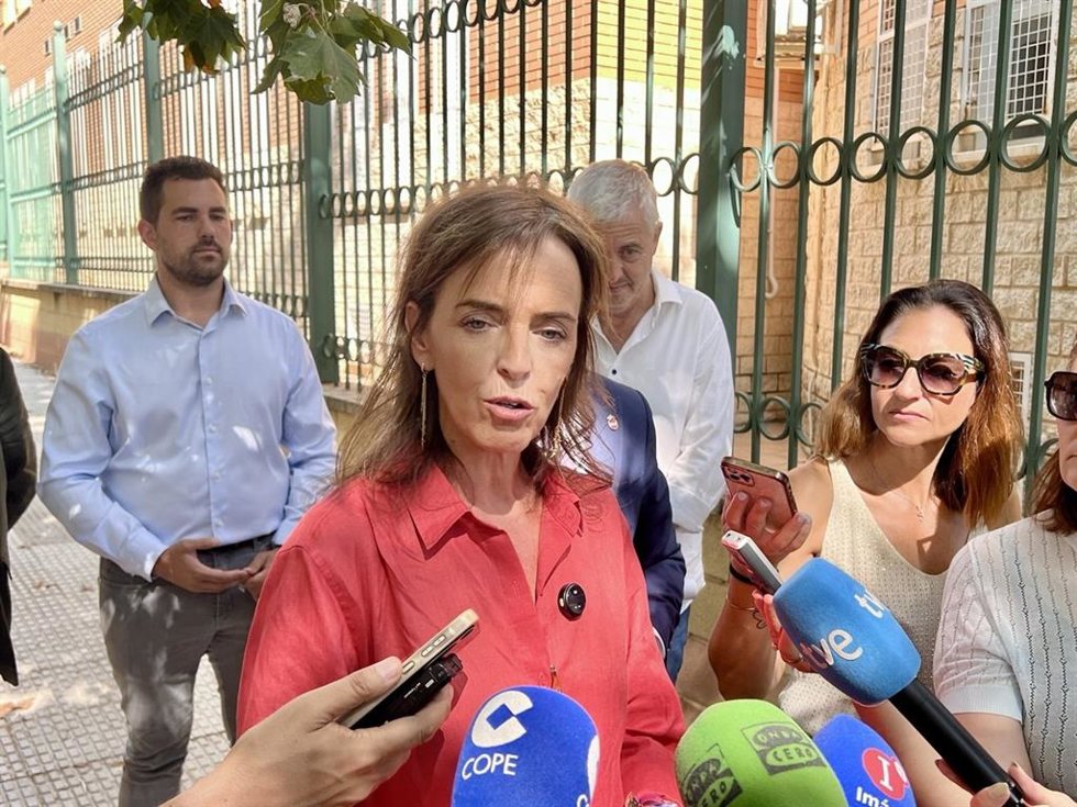 La vicesecretaria de Sanidad y Política Social del Partido Popular, Carmen Fúnez.
