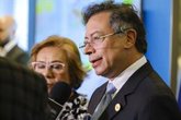 Foto: Colombia.- Petro recibe a la nueva embajadora de Palestina, a días de la llegada del nuevo presidente