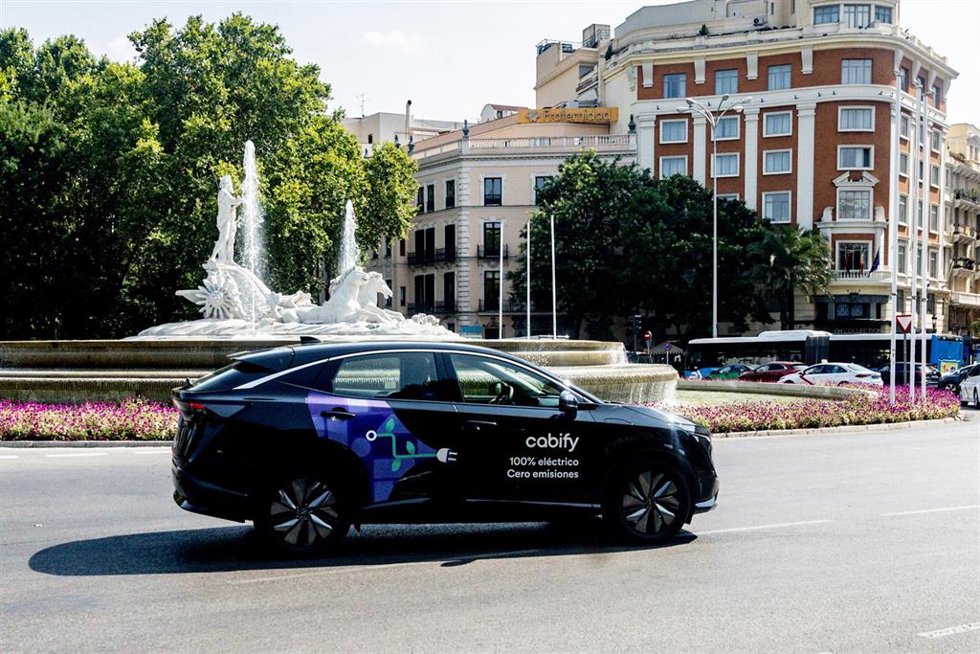 Archivo - Un vehículo de Cabify, a 31 de julio de 2025, en Madrid (España).