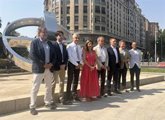 Foto: La ruta de relojes solares de Zaragoza incorpora una nueva obra que apela a la conciencia global y preservar el planeta