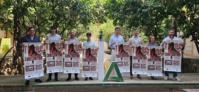 Presentación del certamen taurino de Constantina (Sevilla)