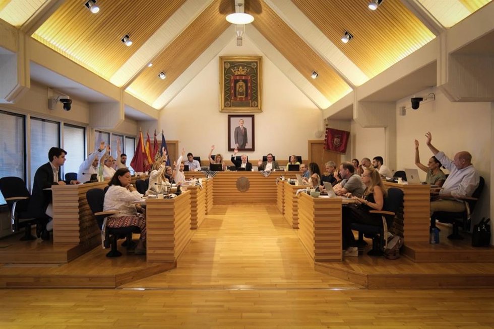 Pleno en el Ayuntamiento de Ciudad Real.