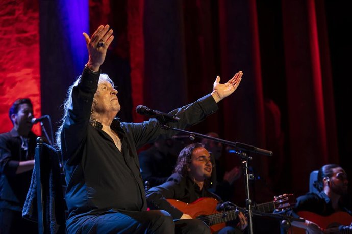 Archivo - El  cantaor José Mercé actúa en el Stone & Music Festival de Mérida