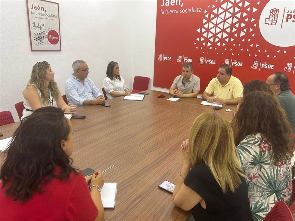 Reunión del PSOE sobre la ampliación del transporte urbano
