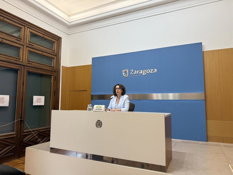 Eva Torres en una rueda de prensa en imagen de archivo.