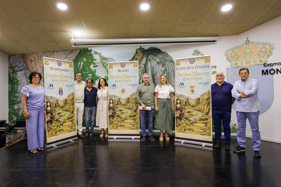 Presentación de los Pueblos Blancos Music Festival