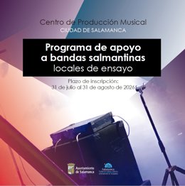 El Ayuntamiento de Salamanca pone a disposición de los grupos de música locales ocho salas de ensayo de manera gratuita